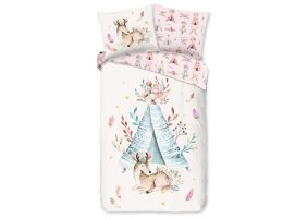 Good Morning Kinder Dekbedovertrek Katoen Boho - multi 140x200/220cm