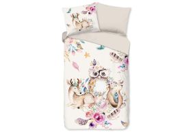 Pure Kinder Dekbedovertrek Microvezel Meandra - multi 140x200/220cm