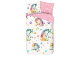 Pure Kinder Dekbedovertrek Microvezel Fancy - multi 140x200/220cm