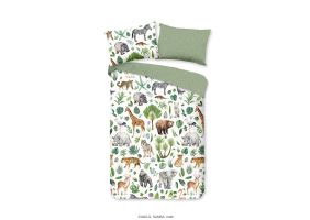 Good Morning Kinder Dekbedovertrek Katoen Renforcé Samba - multi 140x200/220cm