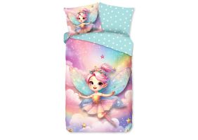 Good Morning Kinder Dekbedovertrek Katoen Renforcé Twinkle - multi 140x200/220cm