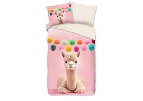Pure Kinder Dekbedovertrek Microvezel Relaxing - pink 140x200/220cm