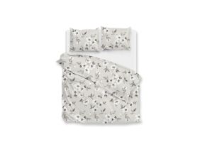 Zo Home Dekbedovertrek Flanel Ines - grey