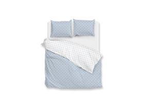 Zo Home Dekbedovertrek Katoen Punta di Cotone - powder blue