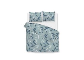 Zo Home Dekbedovertrek Flanel Astrid - blue