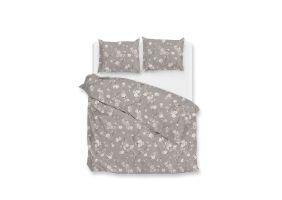 Zo Home Dekbedovertrek Flanel Aria - grey