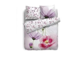 Heckett Lane Dekbedovertrek Katoen Satijn Refined Lora - white 260x200/220cm