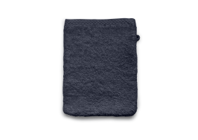 Eleganzzz Badstof Washand 100% Katoen 16x21cm - dark grey - set van 12