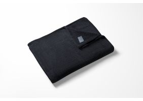 LINNICK Flanel Fleece Deken Croco - zwart - 140x200cm