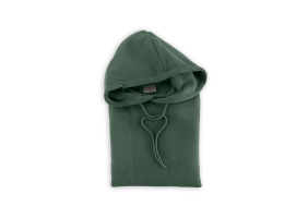 LINNICK Unisex Hoodie Sweater - dark green