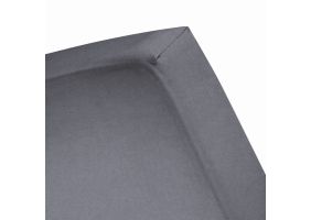 Eleganzzz Topper Hoeslaken Flanel - antraciet