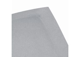 Eleganzzz Topper Hoeslaken Flanel - licht grijs