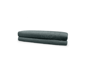 Eleganzzz Badstof Handdoek 100% Katoen 60x110cm - olive green - Set van 2