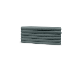 Eleganzzz Badstof Gastendoek 100% Katoen 30x50cm - olive green - set van 6