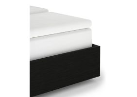 Heckett Lane Elementi Splittopper Hoeslaken Katoen Satijn - white