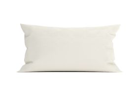 Heckett Lane Elementi Kussensloop Katoen Satijn - off white 40x80cm