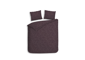 Heckett Lane Dekbedovertrek Flanel Alloro - blackberry wine