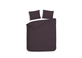 Heckett Lane Dekbedovertrek Flanel Spina - blackberry wine