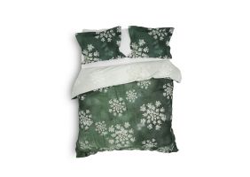Heckett Lane Dekbedovertrek Katoen Eleri - shale green 260x200/220cm