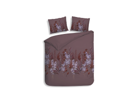 Heckett Lane Dekbedovertrek Flanel Mino - purple