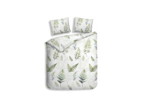 Heckett Lane Dekbedovertrek Flanel Zeno - white