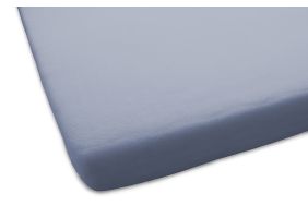 Dutch Dreams Hoeslaken Flanel Stretch 25cm Hoge Hoek Set van 2 - licht blauw