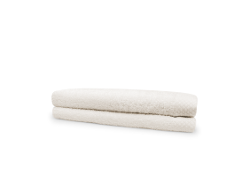 Eleganzzz Badstof Handdoek 100% Katoen 60x110cm - ivory - Set van 2