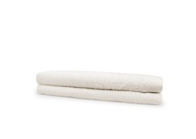Eleganzzz Badstof Badlaken 100% Katoen 70x140cm - ivory - set van 2