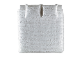 Yellow Dekbedovertrek Katoen Jewel - brilliant white 200x200/220cm