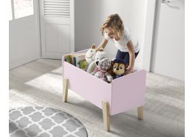 Vipack Kiddy Speelgoedkist - roze