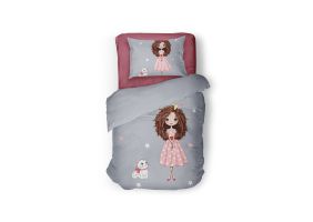 Eleganzzz Kinder Dekbedovertrek Micropercal Lana - multi 140x200/220cm
