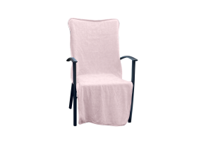LINNICK Tuinstoel Handdoek Stoel Handdoek Microvezel 136x57cm + 15 - light pink