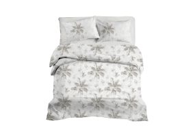 LINNICK Dekbedovertrek Katoen Renforcé Loretto - beige