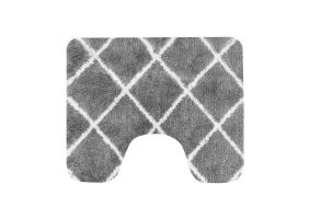 Dutch House Toiletmat Menton - grey 50x60cm