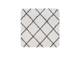 Dutch House Bidetmat Menton - white 60x60cm
