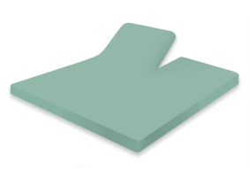 Eleganzzz Splittopper Hoeslaken Jersey Katoen Stretch - mineral