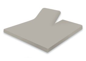 Eleganzzz Splittopper Hoeslaken Jersey Katoen Stretch - mushroom