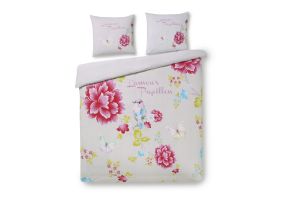 Papillon Dekbedovertrek Tiffy - beige 240x200/220cm