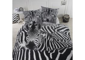 Papillon Dekbedovertrek Zita - zwart 240x200/220cm