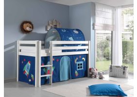 Vipack Pino Hoogslaper met Tunnel Astro - wit