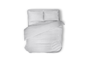 Eleganzzz Dekbedovertrek Micropercal Serenity Flow - pure white