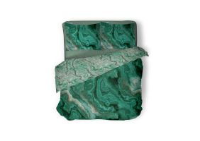 LINNICK Dekbedovertrek Katoen Quartz Shards - green
