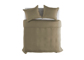 Yellow Dekbedovertrek Percale - safari sand 240x200/220cm