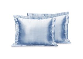 Eleganzzz Beauty Skin Care Kapselsloop - gentle blue 60x70cm - Set van 2