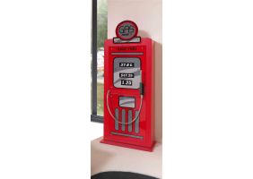 Vipack Autobed Gas Pump Kast - rood