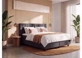 Boxspring Compleet Impera - antraciet
