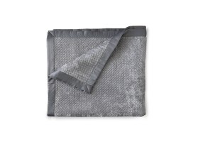 LINNICK Velvet Sprei - silver grey