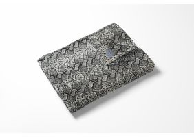 LINNICK Flanel Fleece Deken Snake - naturel - 140x200cm