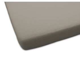 Dutch Dreams Hoeslaken Flanel Stretch 25cm Hoge Hoek Set van 2 - taupe