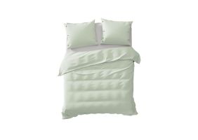 Yellow Dekbedovertrek Percale - ice green 240x200/220cm